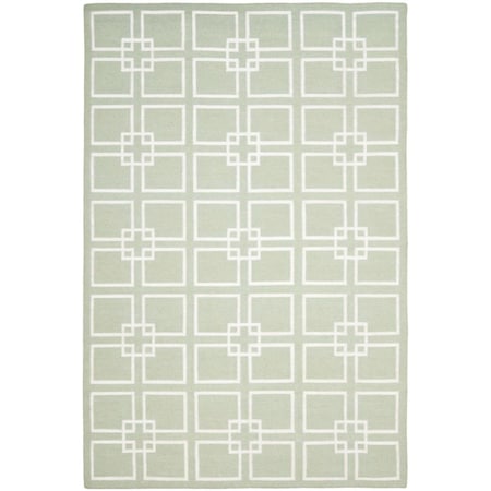 Safavieh 9 X 12 Ft. Martha Stewart Flat Weave Large Rectangle Area Rug, Fennel Seed Green MSR1151D-9